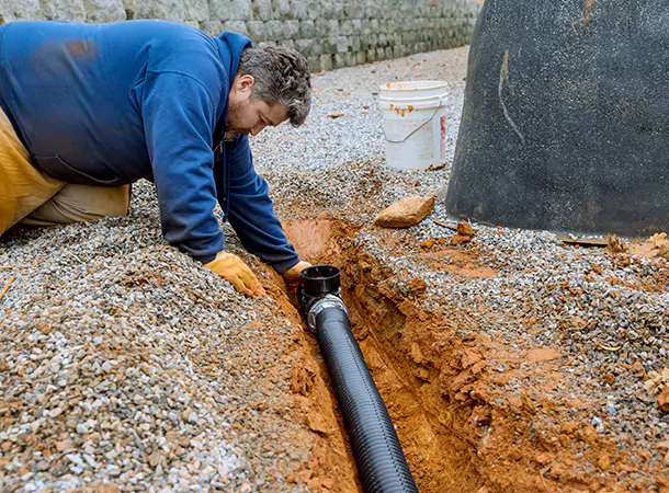 Sewer Pipe Burst Replacement in Maple, Ontario